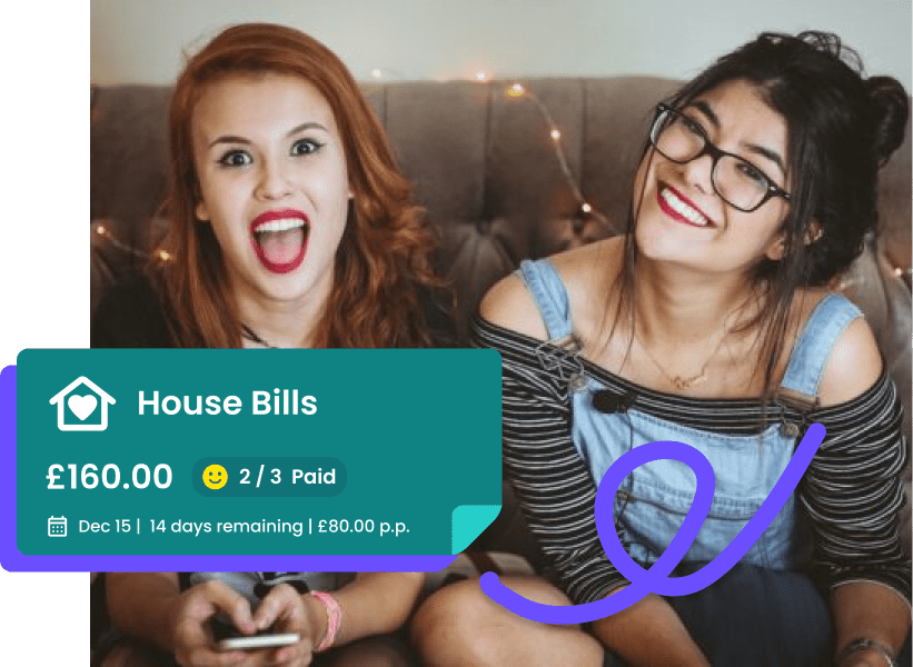 Share your house bills via TABBit